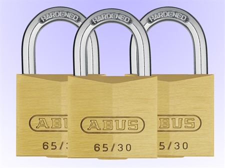 Hänglås 30 mm 3-pack