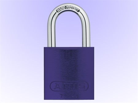 Abus Hänglås Aluminium Lila Sb-Pack