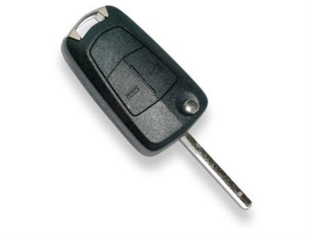 GM Vectra C Flip Key with 2 Button Remote (Z series blade)