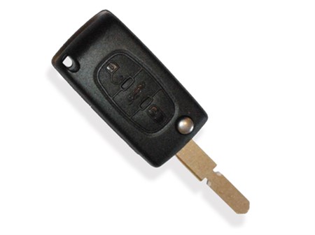 607 2005 on (CAN) key with 3 buttonremote