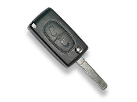 Citroen C3 Key with Remote Control