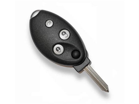 Citroen C5 key with 3 button remote control
