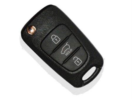 Kia flick key with 3 button remote control