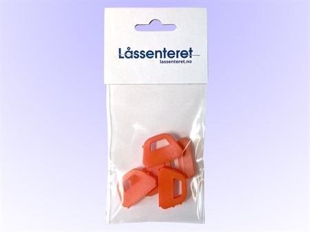 Nøkkelkappe D12 5st Oransje SV-pk