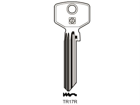 Nøkkelemne Silca TR17R