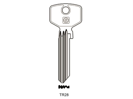Nøkkelemne Silca TR28